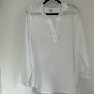J crew Tunic Blouse - Size XL NWT